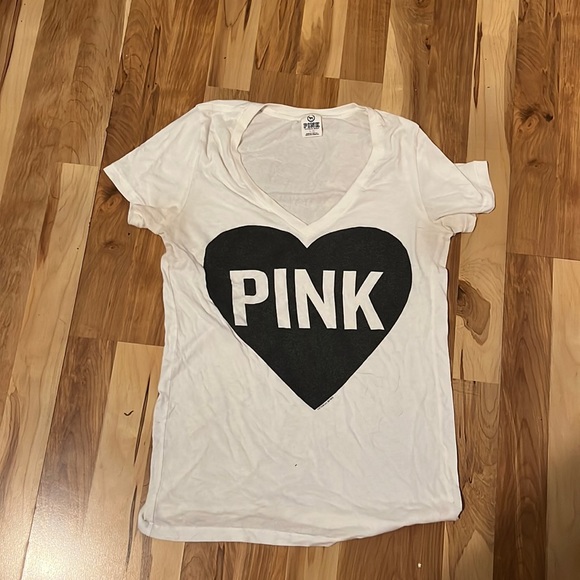 white PINK tee - Picture 1 of 2